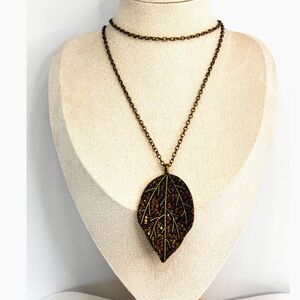 Autumn Leaf Necklace
